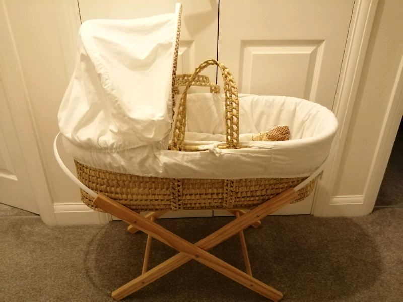 teddy bear moses basket